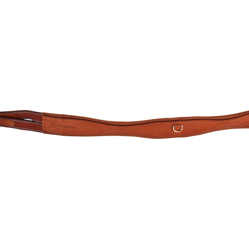 Cincha Stübben Leather Long Girth with Elastic detalle 4