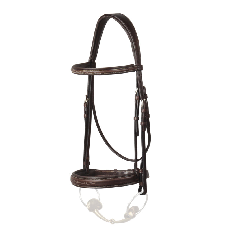 Cabezada Stübben Bridle Hunter detalle 2