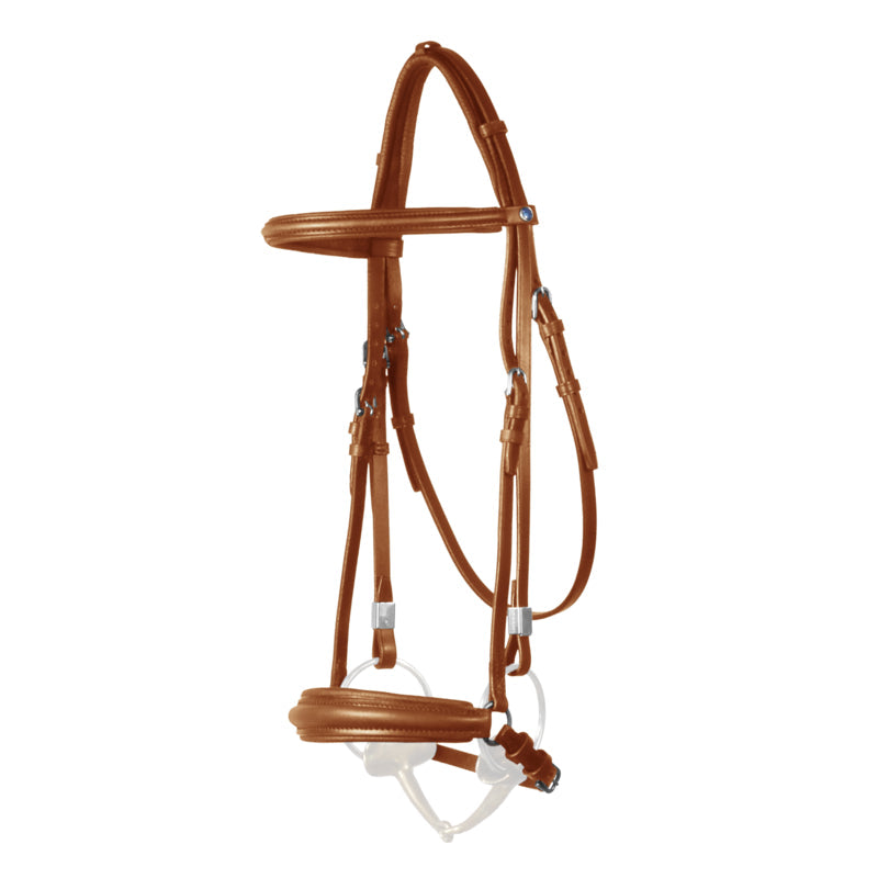 Cabezada Stübben Bridle 2305 Leitrim with Hanoverian Noseband and Slide&Lock detalle 2