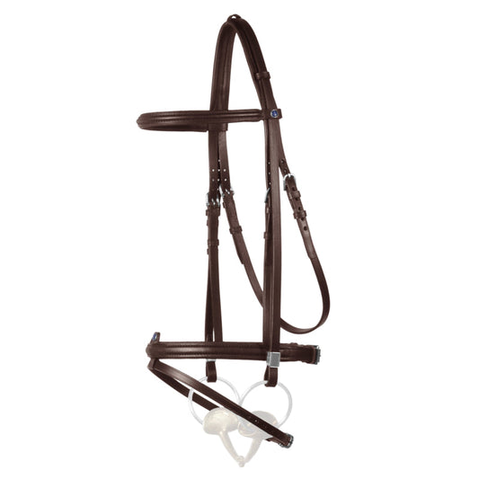 Cabezada Stübben Bridle 2305 Leitrim Flash Noseband con Slide&Lock Buckles para equitación - vista 2