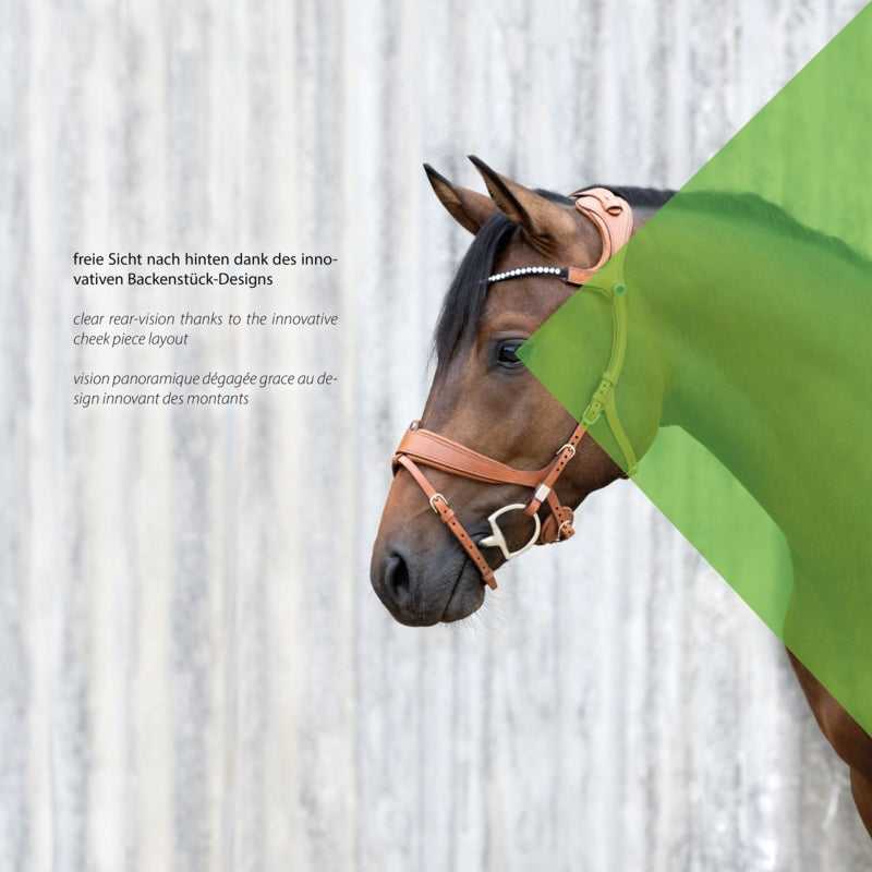 Cabezada Stübben Bridle 2505 Freedom II with Slide&Lock Buckles detalle 4