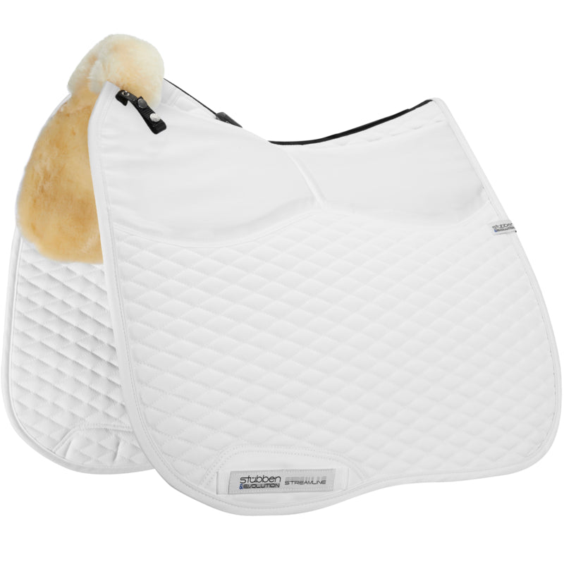 Manta para caballo Stübben Streamline Adjuster Lambswool Dressage Pad vista principal