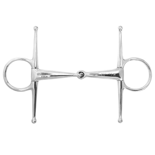 Embocaduras Filetes Stübben Full Cheek Snaffle Single Jointed para equitación