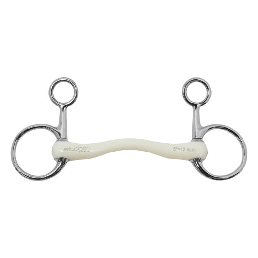 Embocaduras Baucher Bits Stübben Fine Line Flex Baucher Bit 1304 para equitación