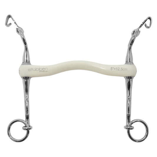 Accesorio ecuestre Weymouth Bits Stübben Fine Line Flex Weymouth 1310 para equitación