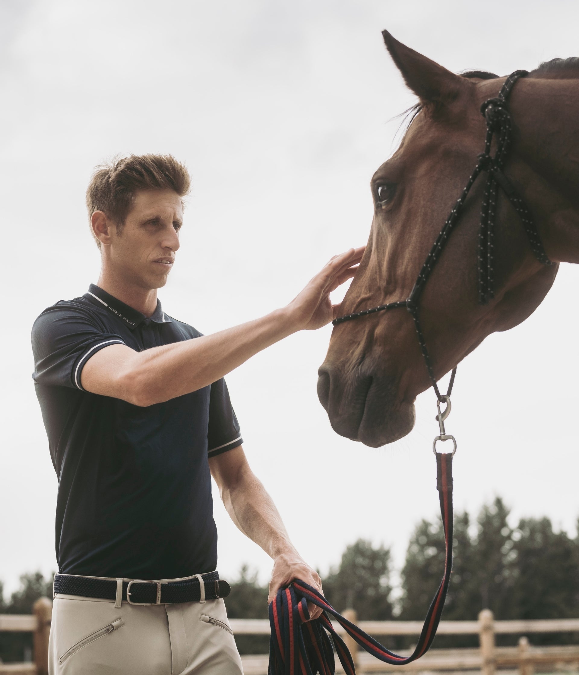 Atlas riding polo shirt for men Horse Pilot para equitación - vista 6