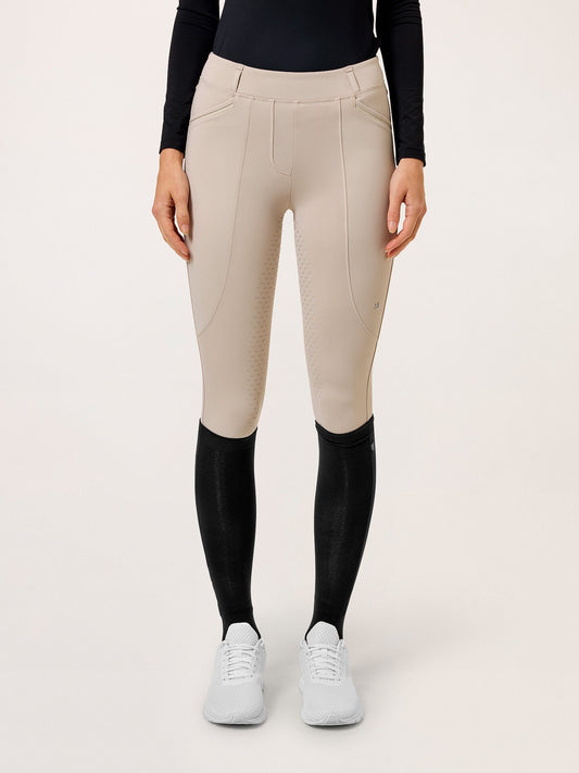 Riding mallas de equitación Premium Equestrian Stockholm Riding mallas de equitación Premium Beige para equitación - vista 2