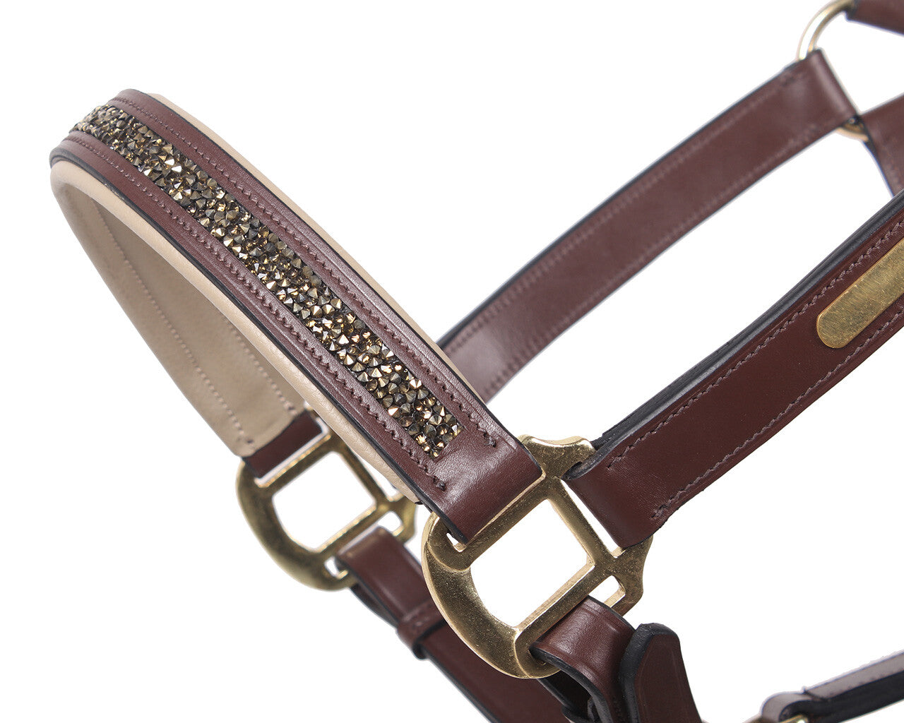Cabezada de cuadra Head collar cuero Lupine QHP para equitación - vista 10