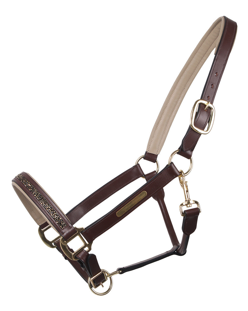 Cabezada de cuadra Head collar cuero Lupine QHP para equitación - vista 9