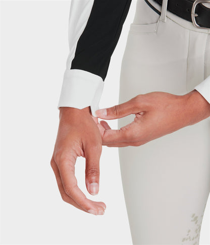 Monica Long-Sleeved camisa de concurso para mujer Horse Pilot para equitación - vista 4