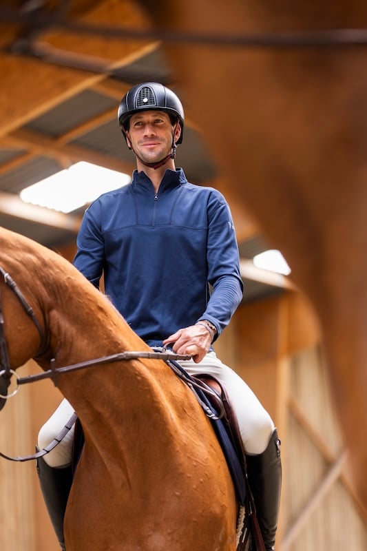 Camisas técnicas Thermal long-sleeved riding T-shirt for men Horse Pilot para equitación - vista 3