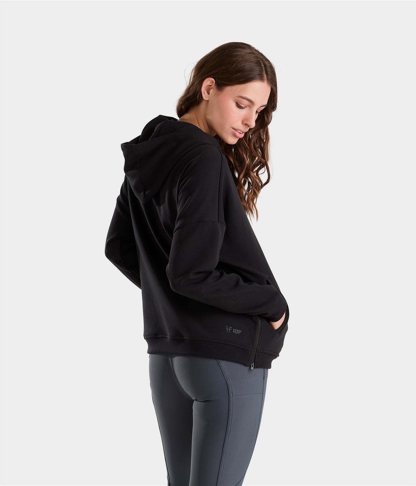 Camisas técnicas Team Hoodie riding sweatshirt for women Horse Pilot para equitación - vista 2