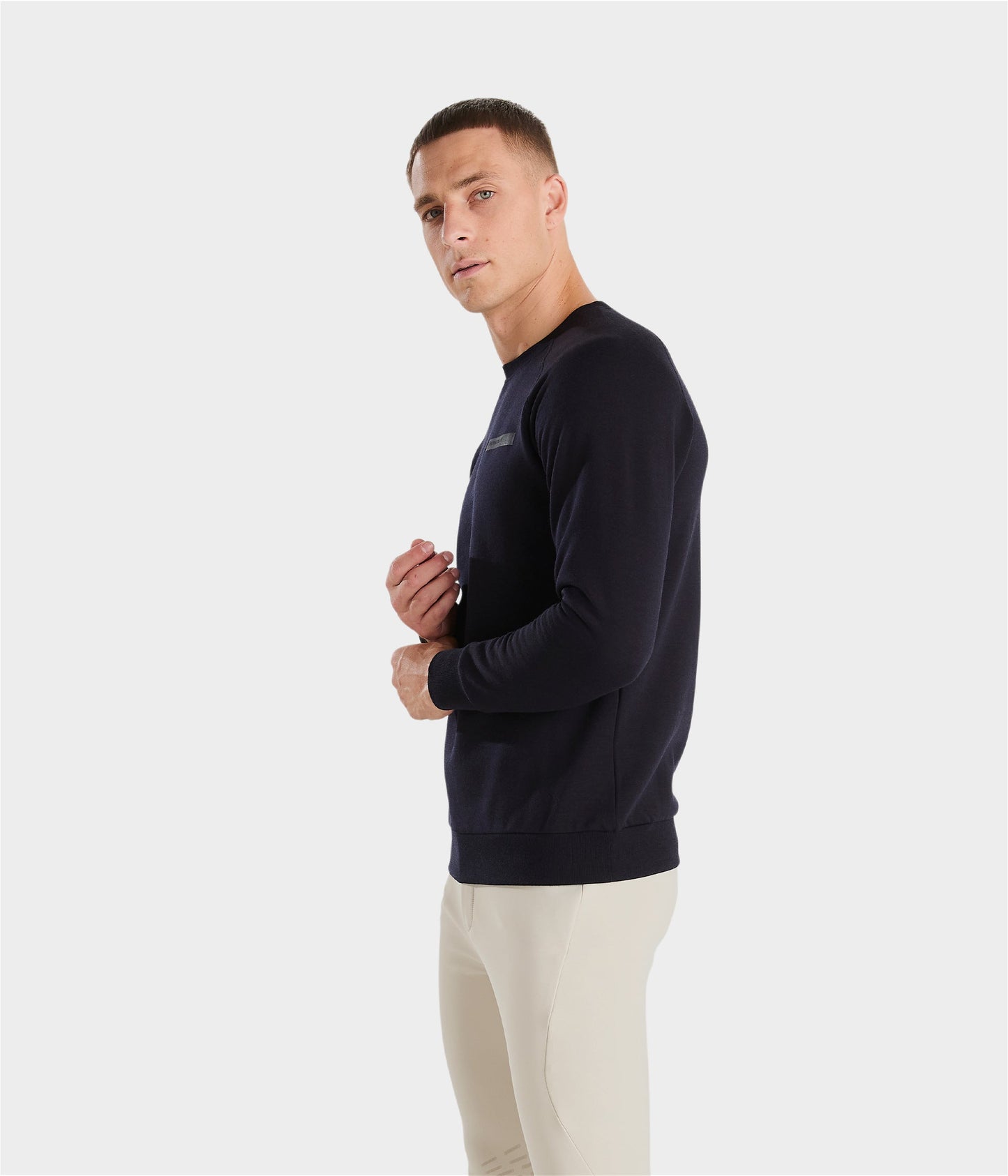 Camisas técnicas Merino wool riding sweatshirt for men Horse Pilot para equitación