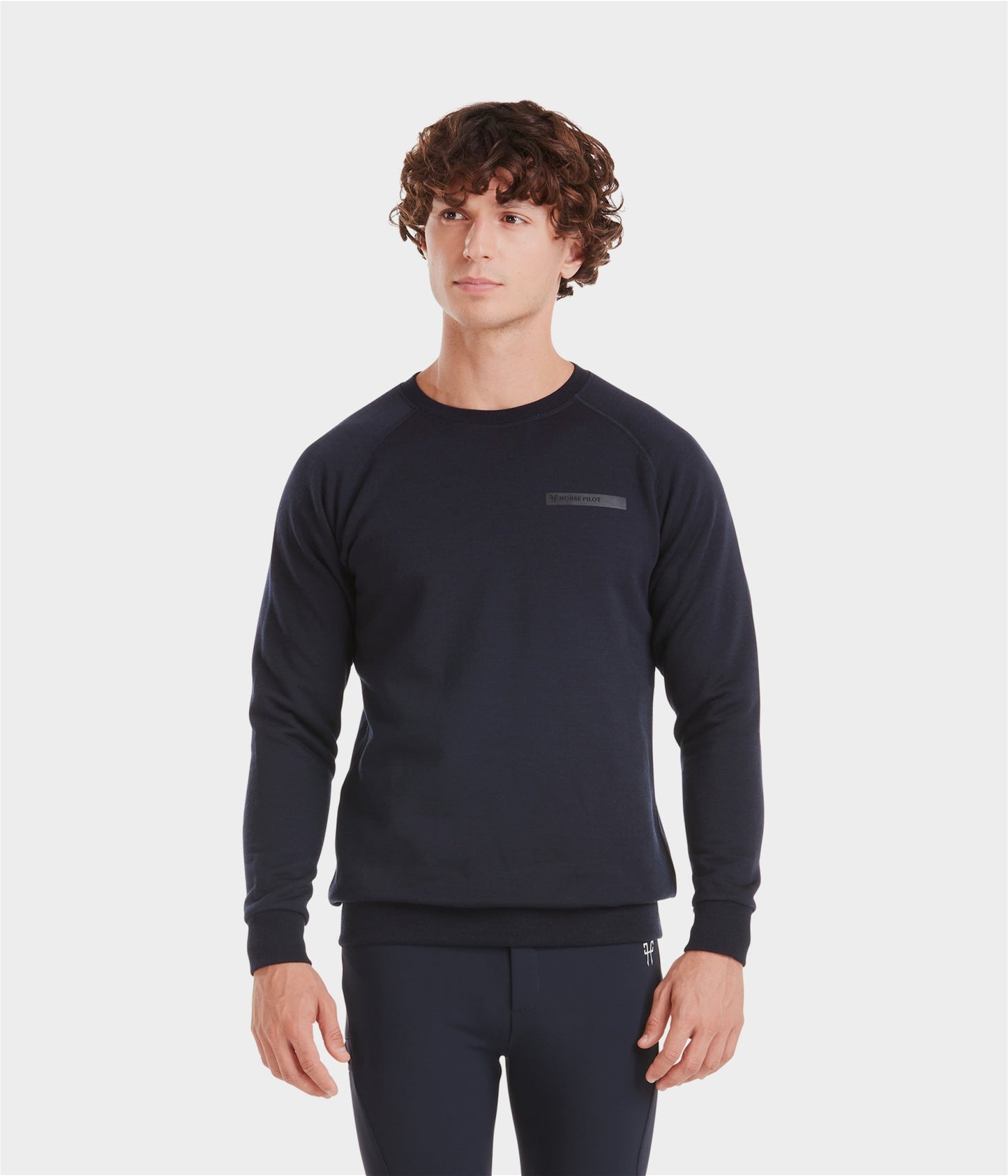 Camisas técnicas Merino wool riding sweatshirt for men Horse Pilot para equitación - vista 2
