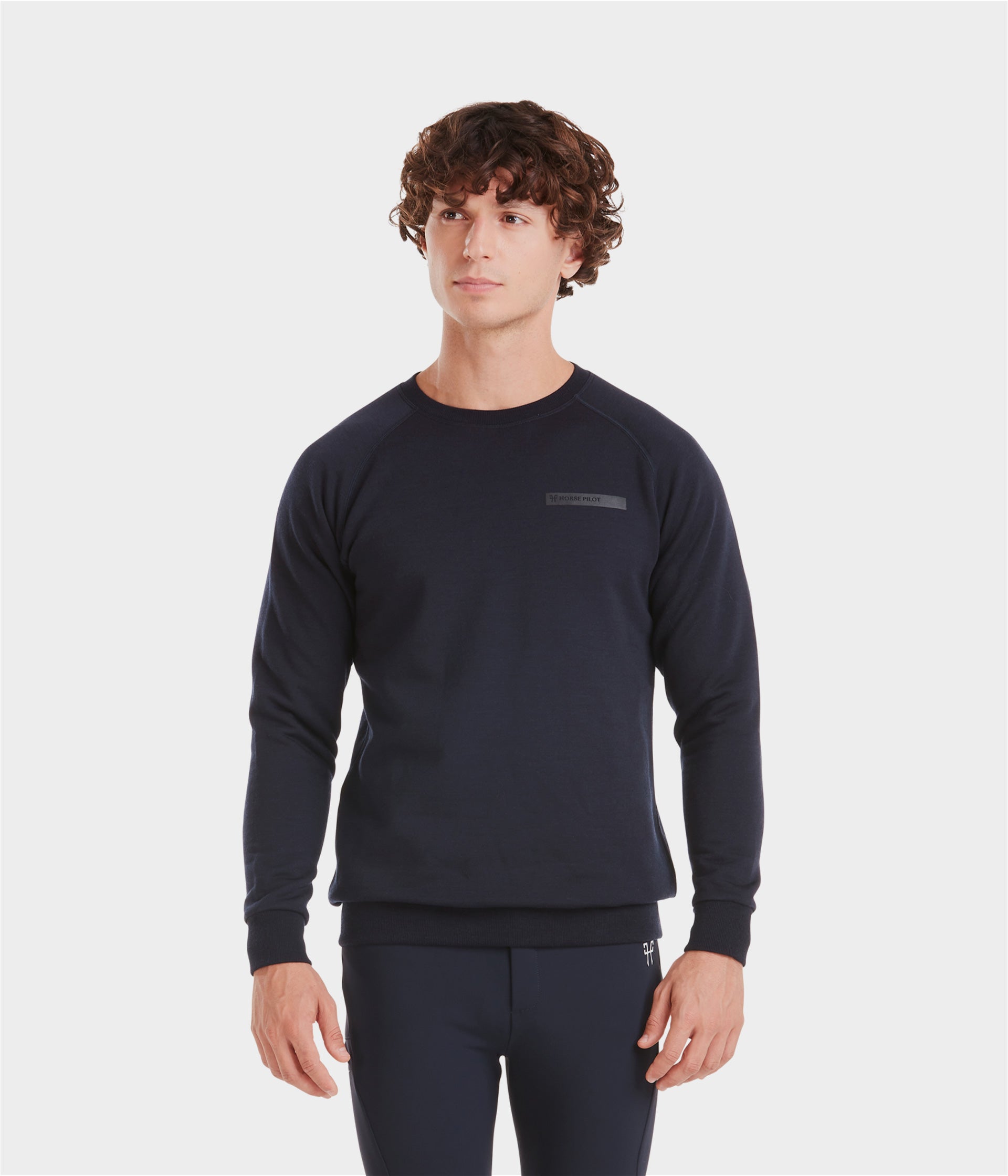 Camisas técnicas Merino wool riding sweatshirt for men Horse Pilot para equitación - vista 2