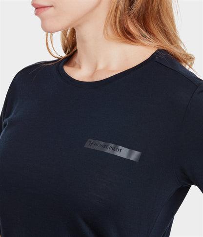 Camisas técnicas Merino wool riding T-shirt for women Horse Pilot para equitación - vista 4