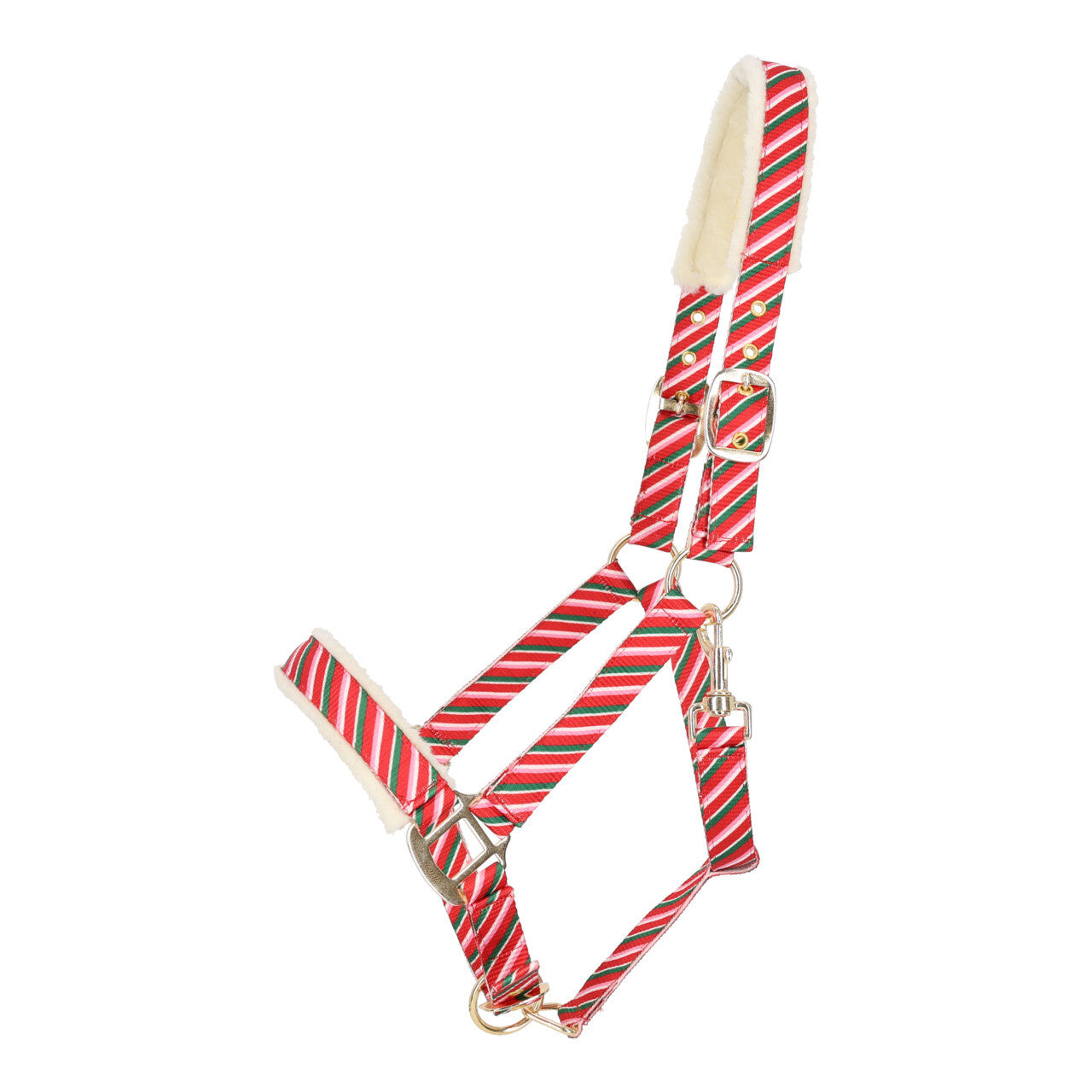Cabezada de cuadra Head collar Christmas QHP para equitación - vista 9