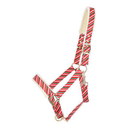 Cabezada de cuadra Head collar Christmas QHP para equitación - vista 10
