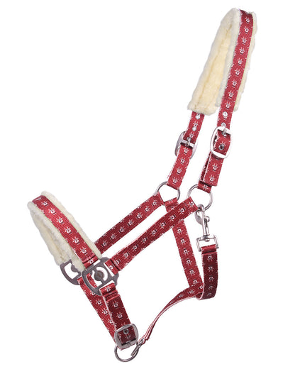 Cabezada de cuadra Head collar Christmas QHP para equitación - vista 17