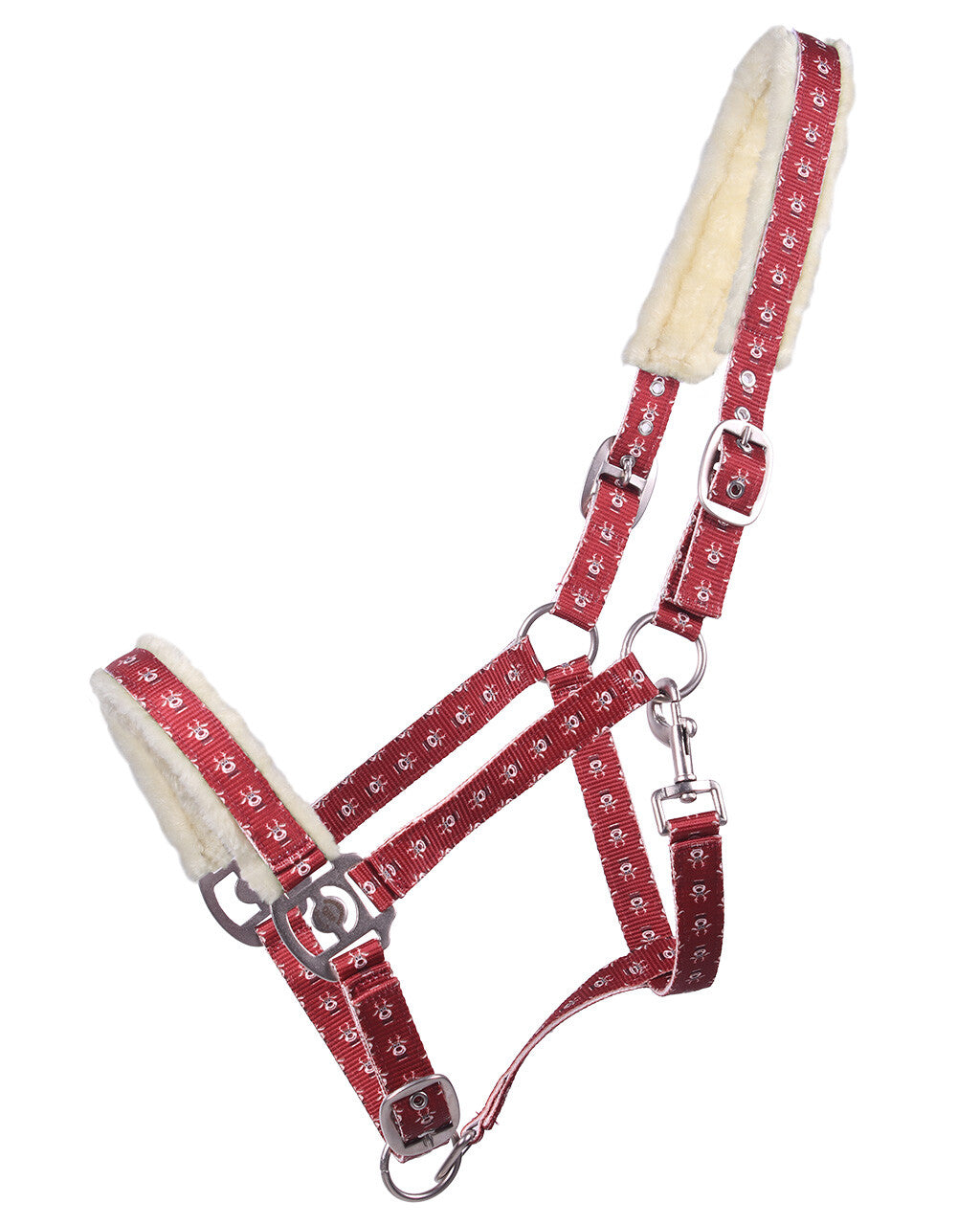 Cabezada de cuadra Head collar Christmas QHP para equitación - vista 29