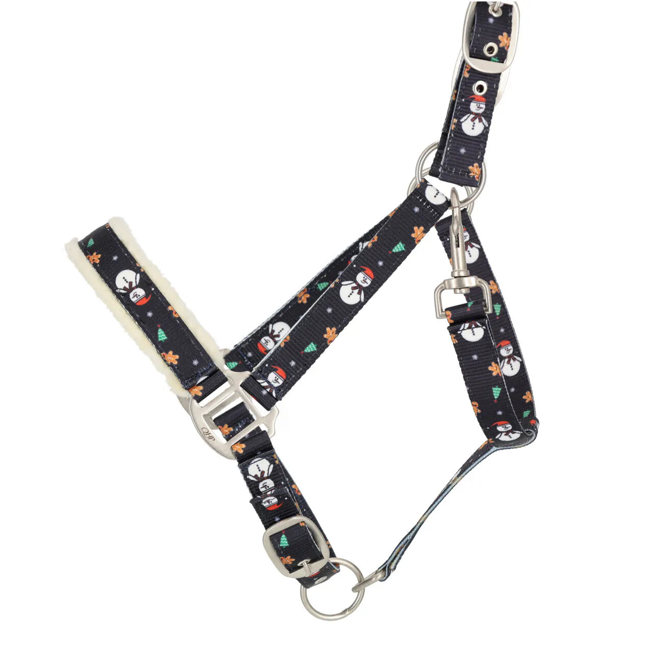 Cabezada de cuadra Head collar Christmas QHP para equitación - vista 20