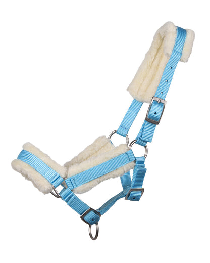 Cabezada de cuadra Head collar potro con fur QHP para equitación - vista 3