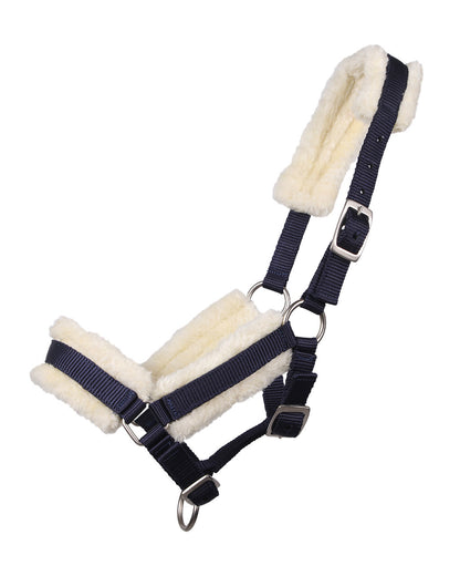 Cabezada de cuadra Head collar potro con fur QHP para equitación - vista 26