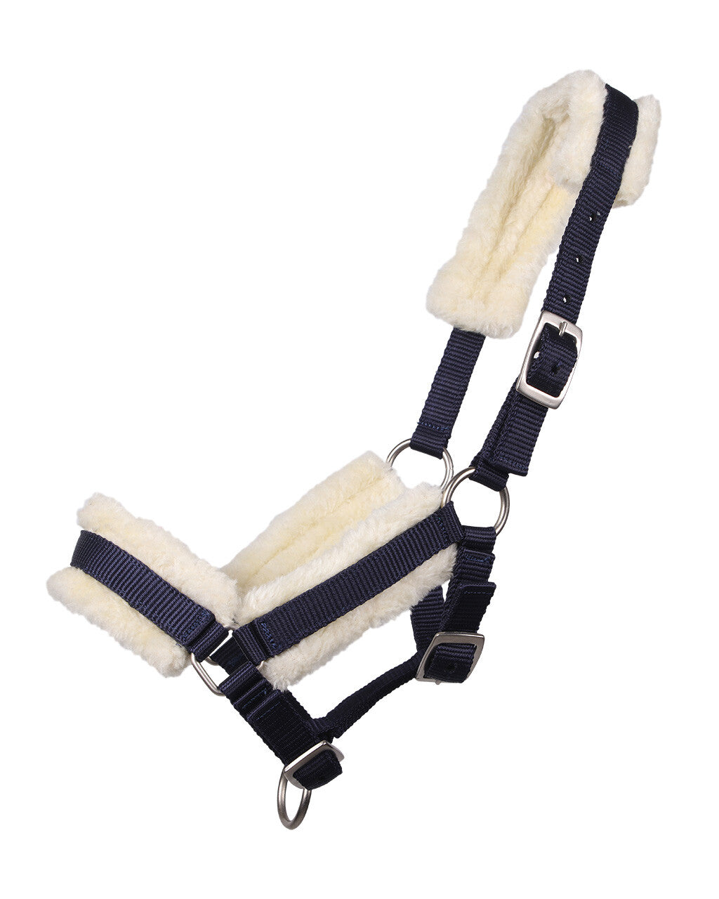 Cabezada de cuadra Head collar potro con fur QHP para equitación - vista 27