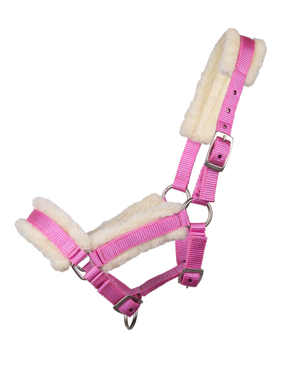 Cabezada de cuadra Head collar potro con fur QHP para equitación - vista 35