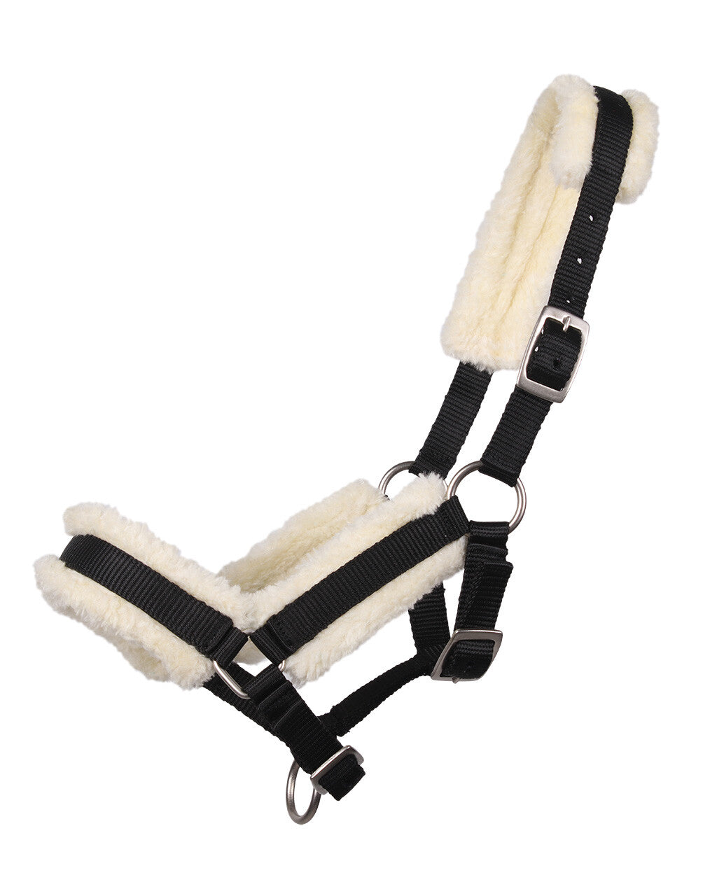 Cabezada de cuadra Head collar potro con fur QHP para equitación - vista 40