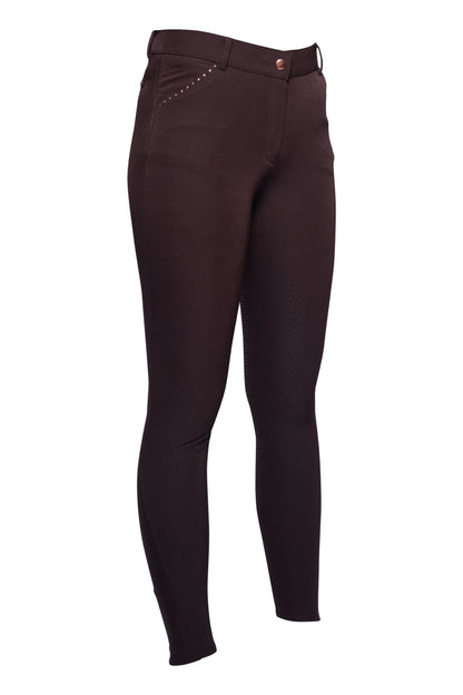 Pantalones de Montar -Rosegold Glamour- Full Grip HKM