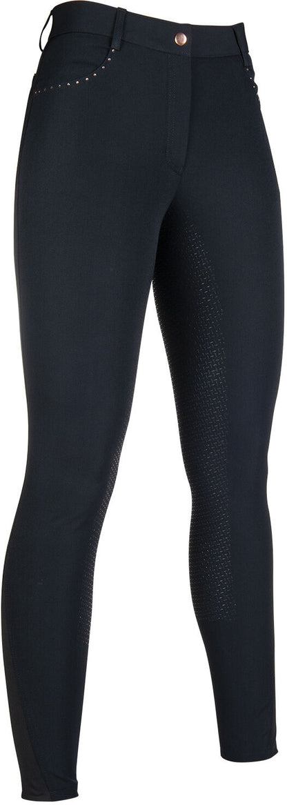 Pantalones de Montar -Rosegold Glamour- Full Grip HKM