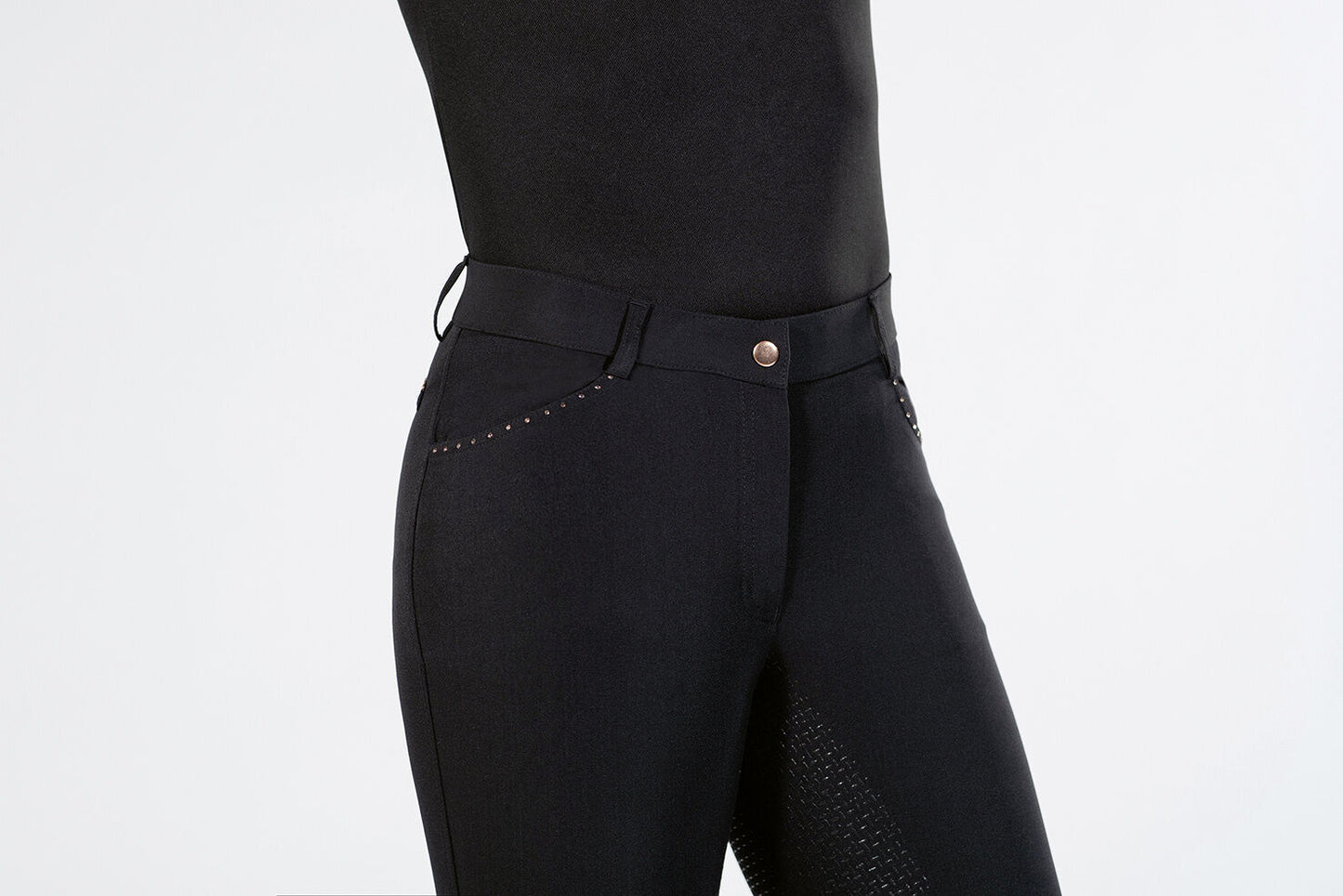Pantalones de Montar -Rosegold Glamour- Full Grip HKM