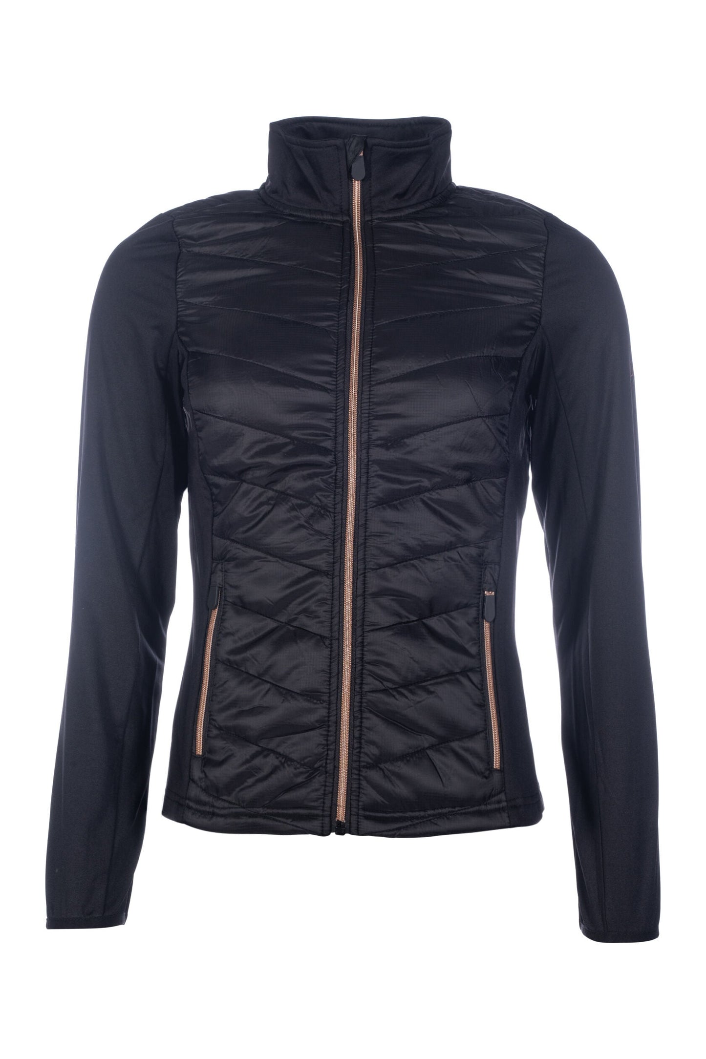Lightweight chaquetas HKM Style chaqueta Prag Style Jersey-Nylon para equitación