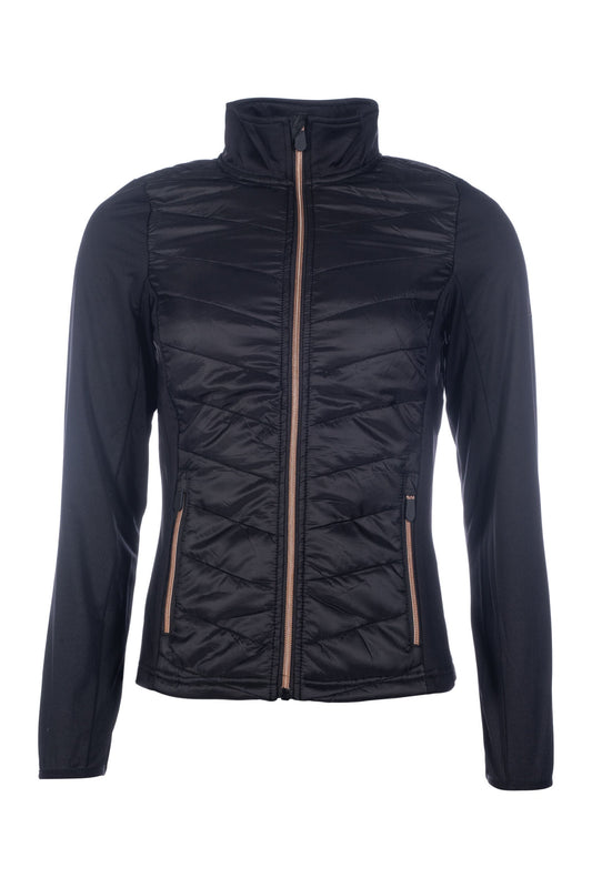 Lightweight chaquetas HKM Style chaqueta Prag Style Jersey-Nylon para equitación