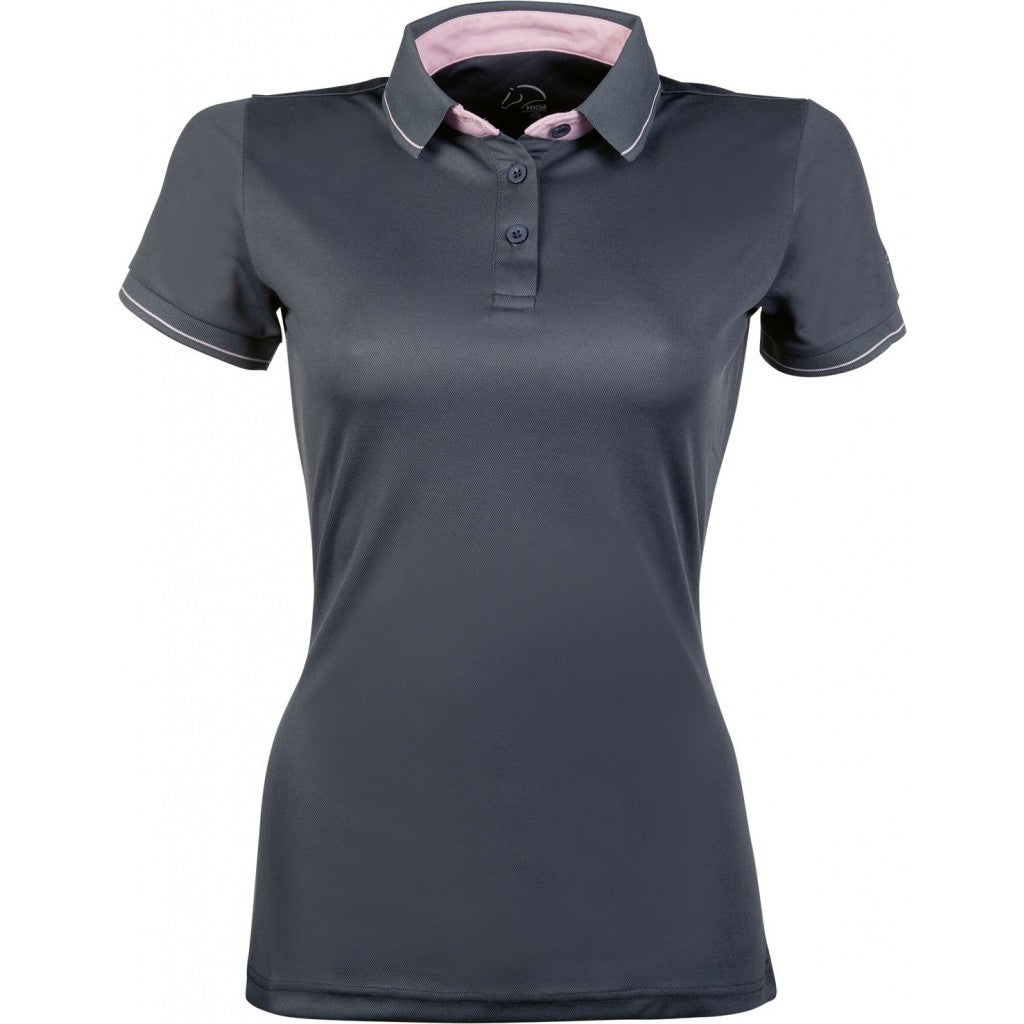 Camiseta técnica HKM Style Women´s Polo Shirt Classico detalle 2