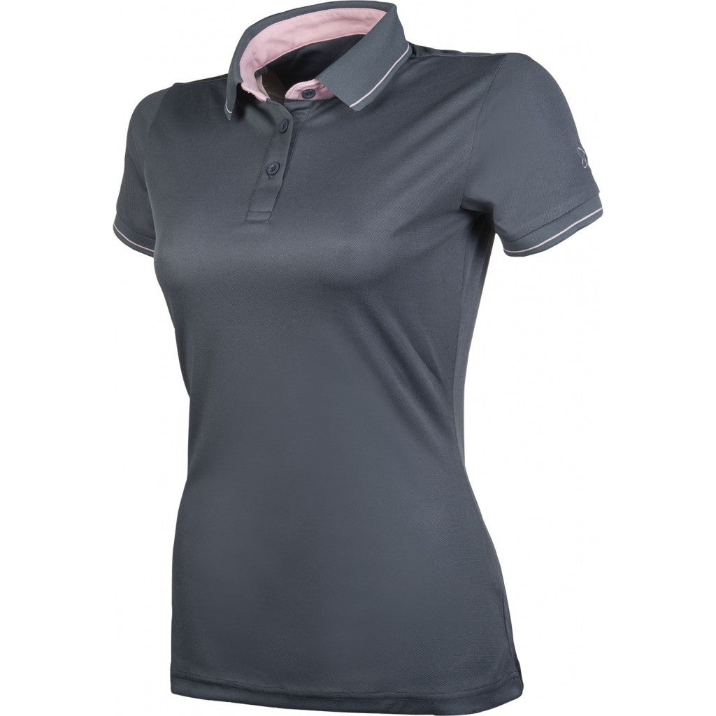 Camiseta técnica HKM Style Women´s Polo Shirt Classico detalle 3