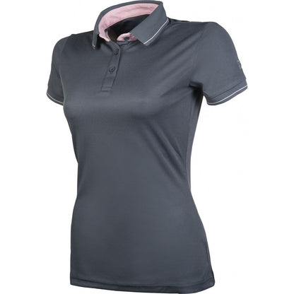 Camiseta técnica HKM Style Women´s Polo Shirt Classico detalle 3