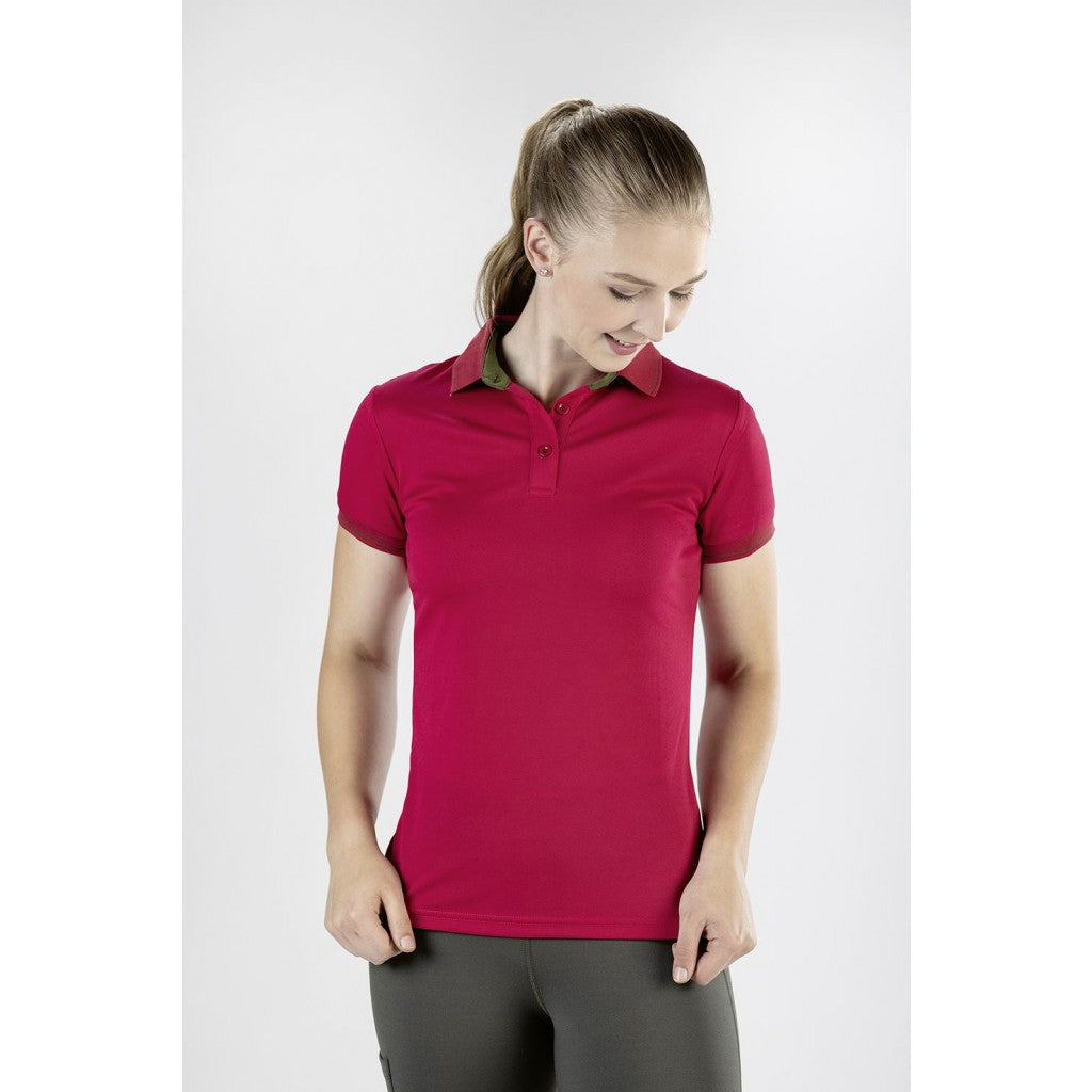 Camiseta técnica HKM Style Women´s Polo Shirt Classico detalle 12