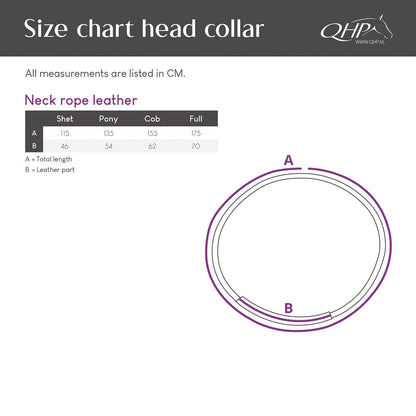 Neck rope leather QHP para equitación - vista 5