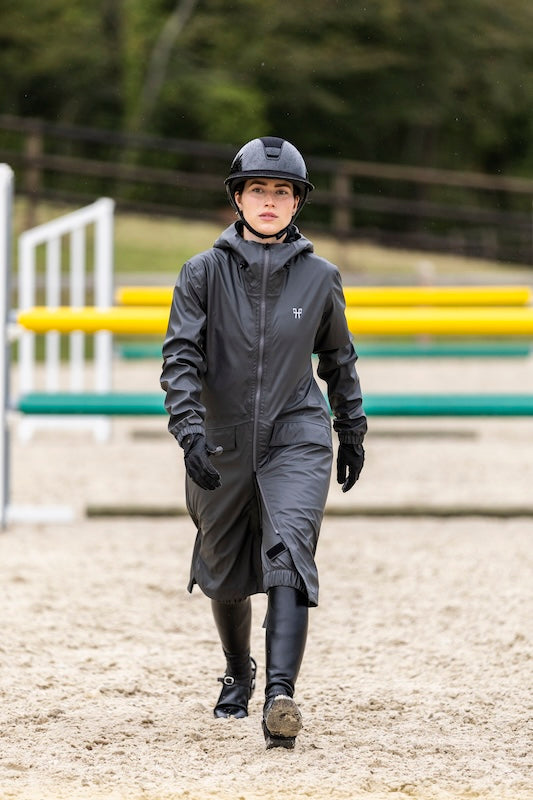 Accesorio Long Raintech waterproof chaqueta de equitación for women Horse Pilot para equitación - vista 4