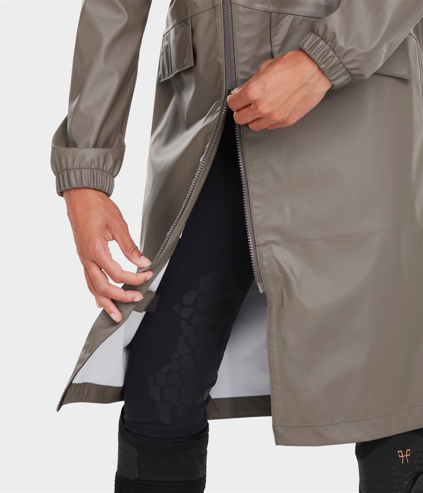 Accesorio Long Raintech waterproof chaqueta de equitación for women Horse Pilot para equitación - vista 10