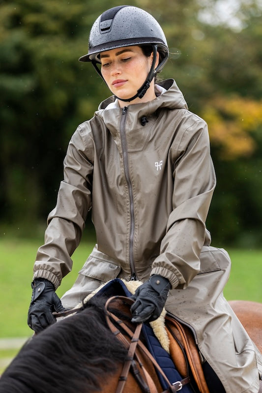 Accesorio Long Raintech waterproof chaqueta de equitación for women Horse Pilot para equitación - vista 12
