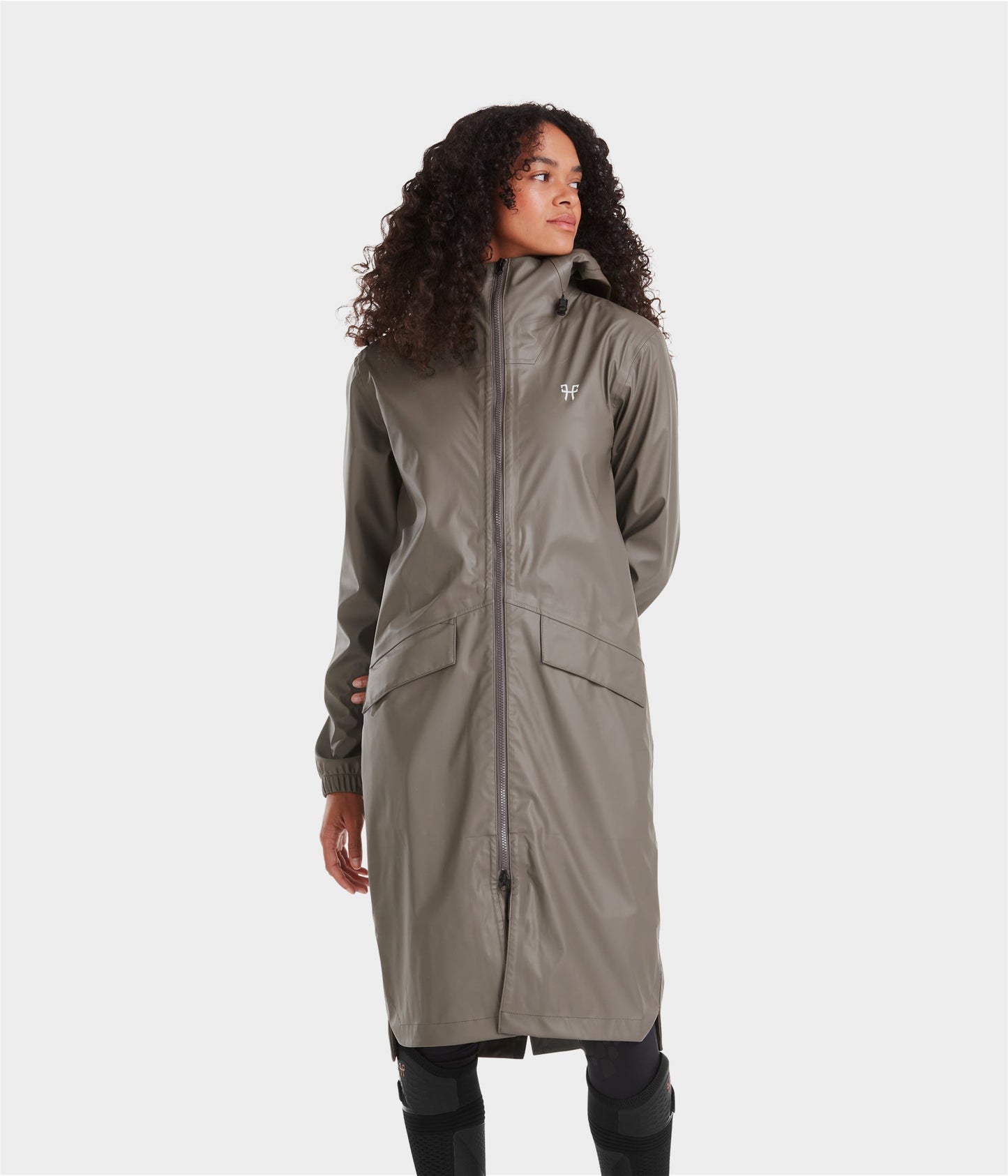 Accesorio Long Raintech waterproof chaqueta de equitación for women Horse Pilot para equitación - vista 6