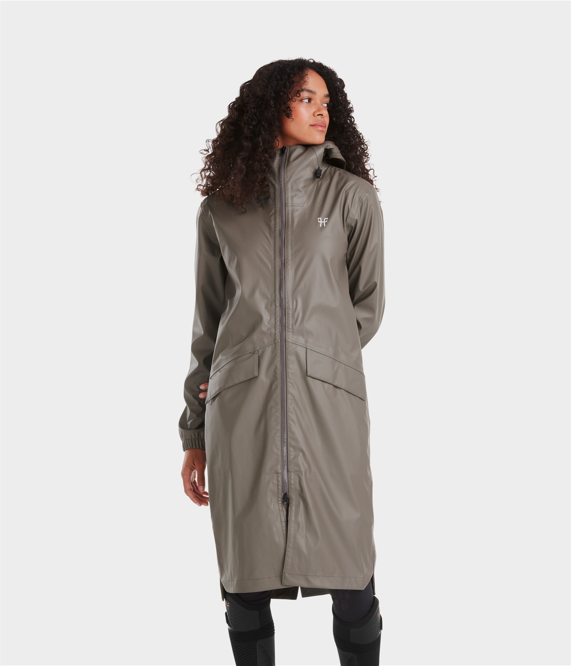 Accesorio Long Raintech waterproof chaqueta de equitación for women Horse Pilot para equitación - vista 6