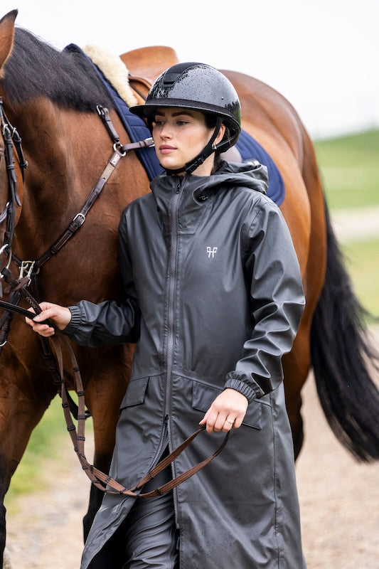 Accesorio Long Raintech waterproof chaqueta de equitación for women Horse Pilot para equitación - vista 2