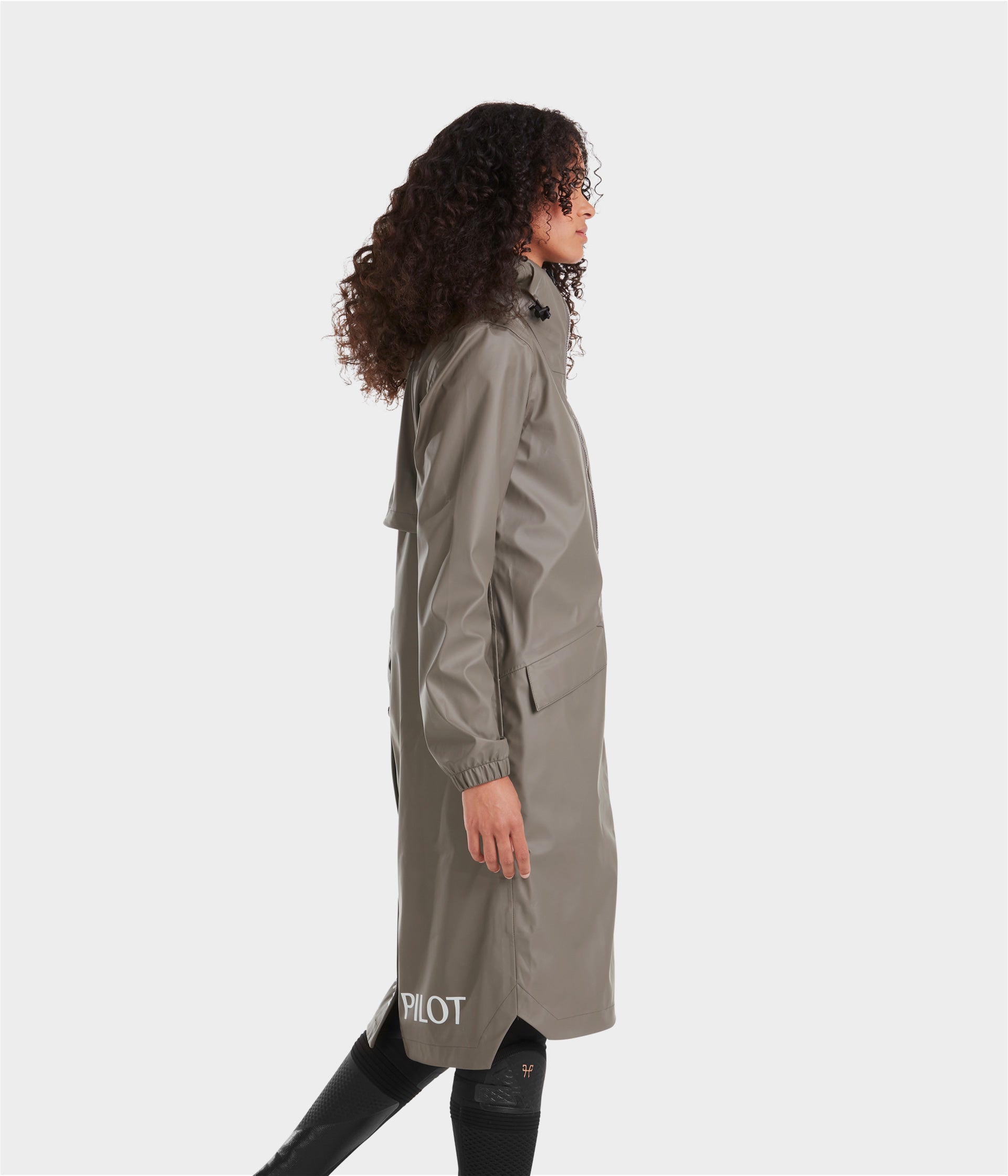 Accesorio Long Raintech waterproof chaqueta de equitación for women Horse Pilot para equitación - vista 7