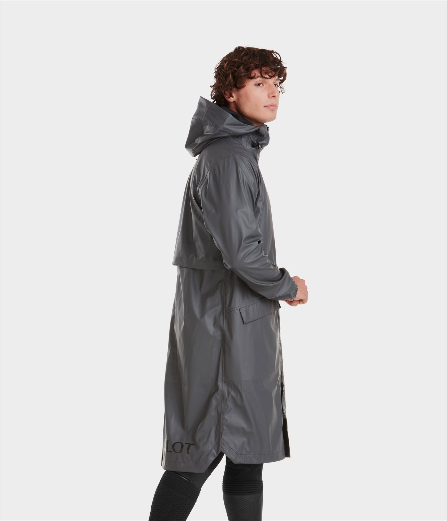 Accesorio Long Raintech waterproof chaqueta de equitación for men Horse Pilot para equitación - vista 2