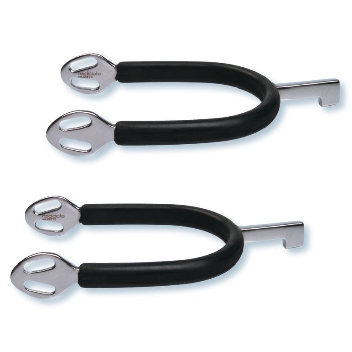 Spurs Stübben SEQ Hammer Spurs with offset neck vista principal