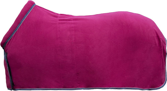 Manta para caballo HKM Style Cooler con Collar Extra Style para equitación